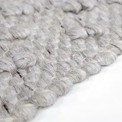 Tapete para interior e exterior - Todi Wool Look (cinza/bege)