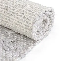 Tapete para interior e exterior - Todi Wool Look (cinza/bege)