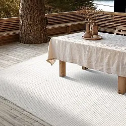 Tapete para interior e exterior - Coastal Wool Look (creme)