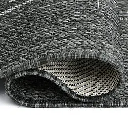 Tapete para interior e exterior - Ragusa (preto/creme)
