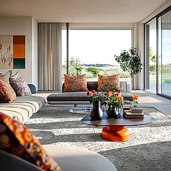 Shaggy Indoor-Outdoor - Hampton (cinza)