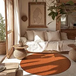 Tapete redondo - Monsanto (laranja)