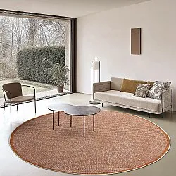 Tapete redondo - Tromsø (laranja)