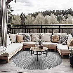 Tapete redondo - Tromsø (prata)