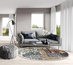 Tapete redondo - Linosa (multicolorido)