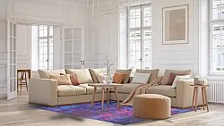 Tapete Wilton - Violetta (roxo)