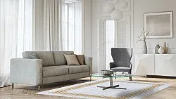 Tapete Wilton - Egiali (cinza)