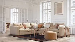 Tapete Wilton - Kuba (preto/marrom)