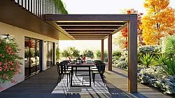 Tapete para interior e exterior - Otto (cinza)