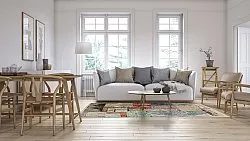 Tapete Wilton - Linosa (multicolorido)