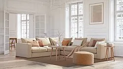 Tapete de lã - Hamilton (Deep Taupe)