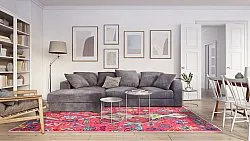 Tapete Wilton - Misare (rosa/multicolorido)