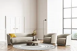 Tapete redondo - Indoor/Outdoor Angus (verde)