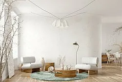 Tapetes redondos - Aranga Super Soft Fur (verde)