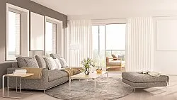 Tapetes redondos - Aranga Super Soft Fur (marrom)