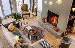 Tapete redondo - Aris (preto/dourado)