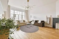 Tapete redondo - Bibury (cinza claro)