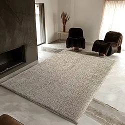 Tapetes felpudos - Enya Natural Cotton Shaggy (natureza)