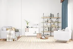 Bomullsmatta - Helle (gul)