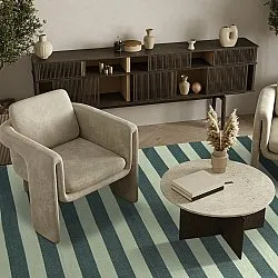 Bomullsmatta - Nilo (grön)