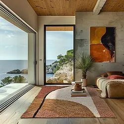 Tapetes felpudos - Donostia Natural Cotton Shaggy (multi)