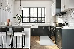 Tapetes de Plástico - Chelsea (cinza claro)