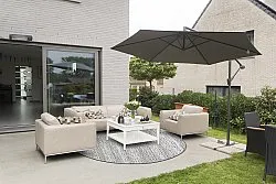 Tapete redondo - Harstad (marrom)