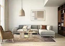 Tapete Wilton - Oristano (marrom/dourado)