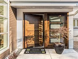 Tapete de entrada - Airport (preto)