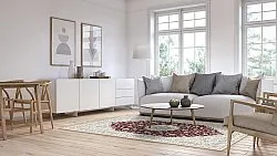 Tapete Wilton - Arabella (bordô)