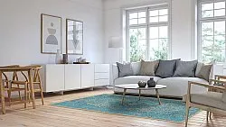 Tapete Wilton - Lainey (azul)