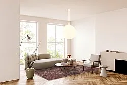 Tapete Wilton - Lainey (vermelho)