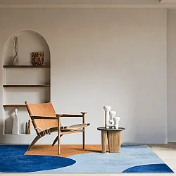 Tapete Wilton - Lazio (azul)