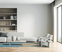 Tapete Wilton - Pavoa (azul)