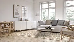 Tapete Wilton - Ember (bege/offwhite)