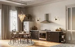 Tapete redondo - Ember (bege/offwhite)