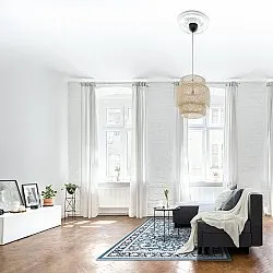 Tapete Wilton - Ember (azul)