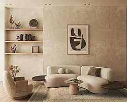 Tapete Wilton - Genesis (dourado)