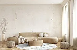 Tapete redondo - Genova (branco)