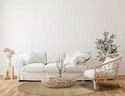 Tapete redondo - Hamilton (bege)