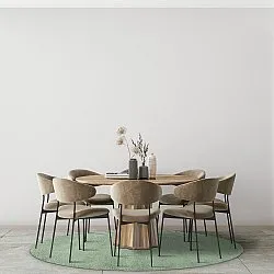 Tapete redondo - Hamilton (verde)