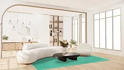 Tapete de lã - Hamilton (Biscay Green)