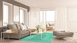 Tapete de lã - Hamilton (Biscay Green)