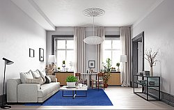 Tapete de lã - Hamilton (Classic Blue)