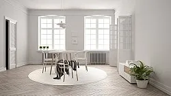 Tapete redondo - Hamilton (natureza)