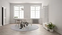 Tapete redondo - Hamilton (Grey)