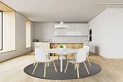 Tapete redondo - Hamilton (Asphalt)