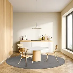 Tapete redondo - Hamilton (Steeple Grey)