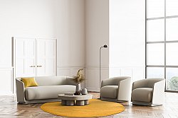 Tapete redondo - Hamilton (Saffron)