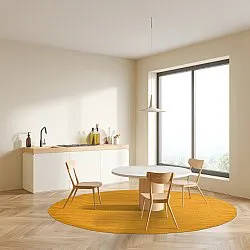 Tapete redondo - Hamilton (Saffron)